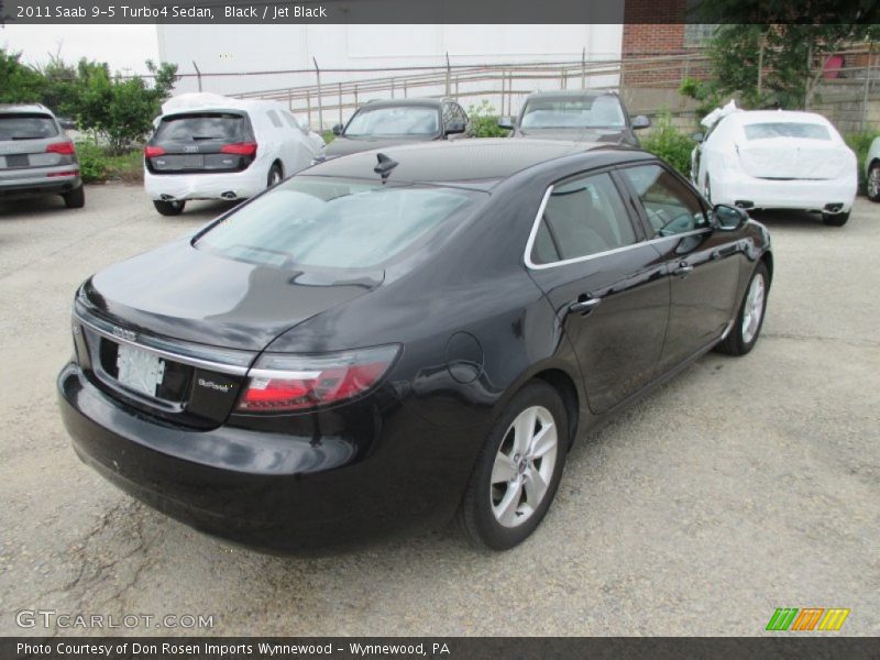 Black / Jet Black 2011 Saab 9-5 Turbo4 Sedan