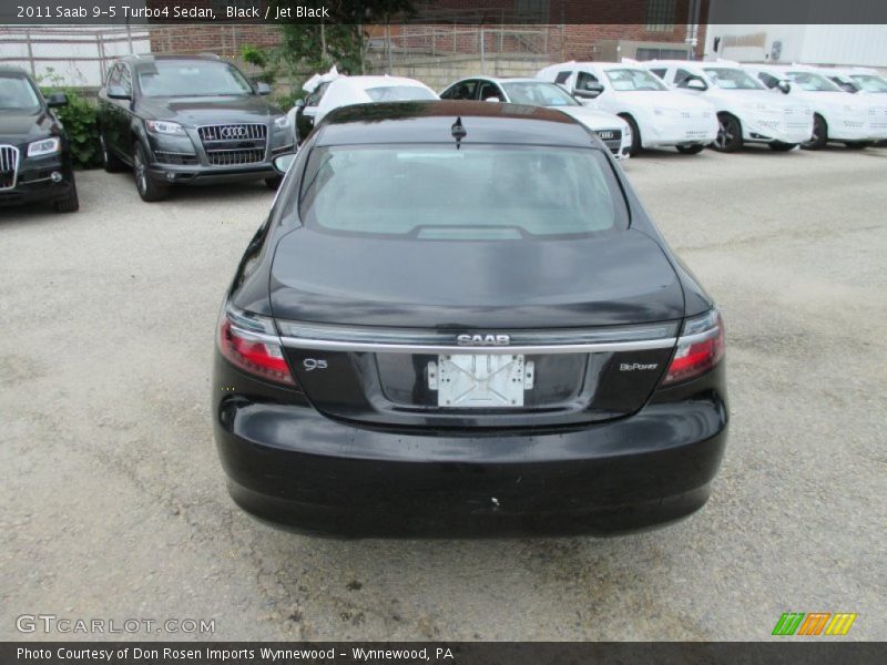 Black / Jet Black 2011 Saab 9-5 Turbo4 Sedan