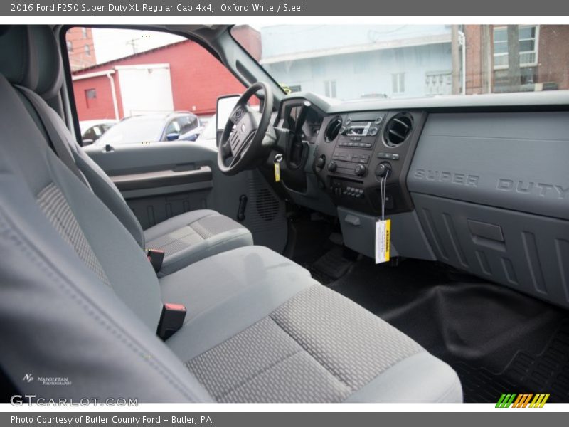 Oxford White / Steel 2016 Ford F250 Super Duty XL Regular Cab 4x4