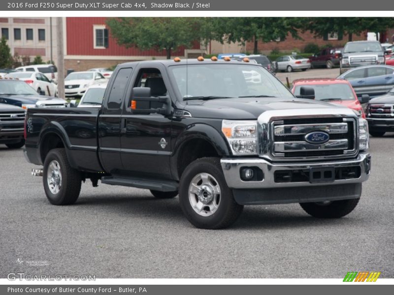 Shadow Black / Steel 2016 Ford F250 Super Duty XLT Super Cab 4x4