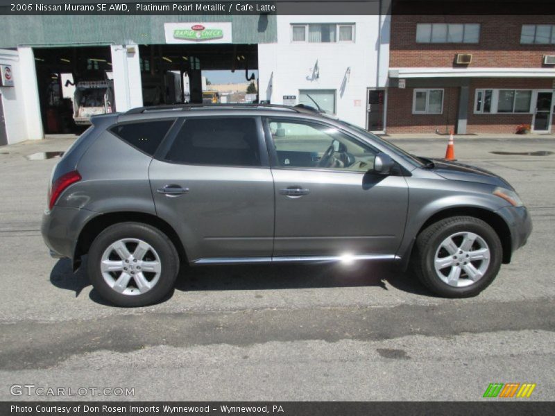 Platinum Pearl Metallic / Cafe Latte 2006 Nissan Murano SE AWD