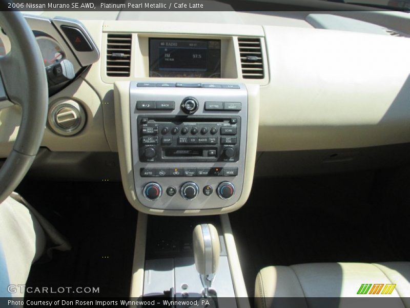 Platinum Pearl Metallic / Cafe Latte 2006 Nissan Murano SE AWD
