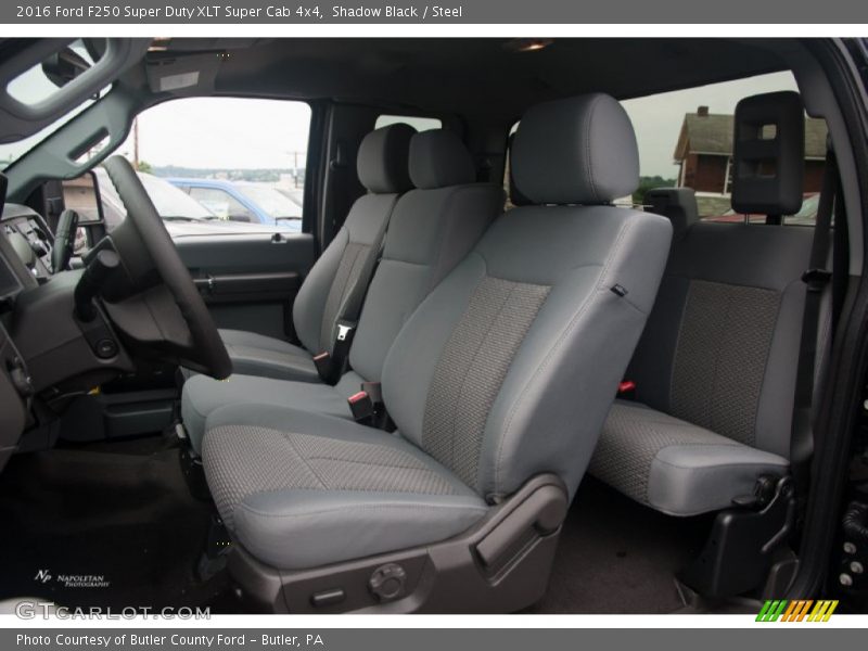Shadow Black / Steel 2016 Ford F250 Super Duty XLT Super Cab 4x4