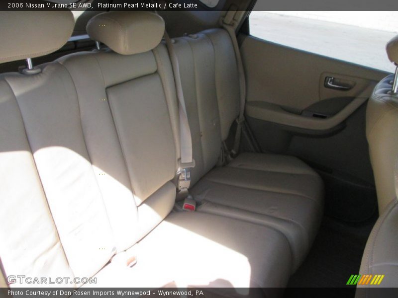 Platinum Pearl Metallic / Cafe Latte 2006 Nissan Murano SE AWD