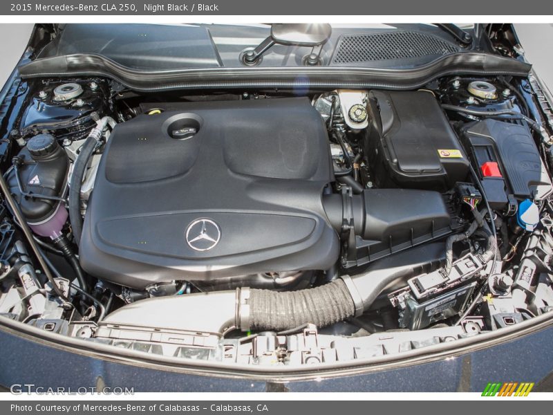 Night Black / Black 2015 Mercedes-Benz CLA 250