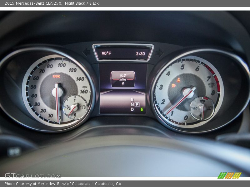 Night Black / Black 2015 Mercedes-Benz CLA 250