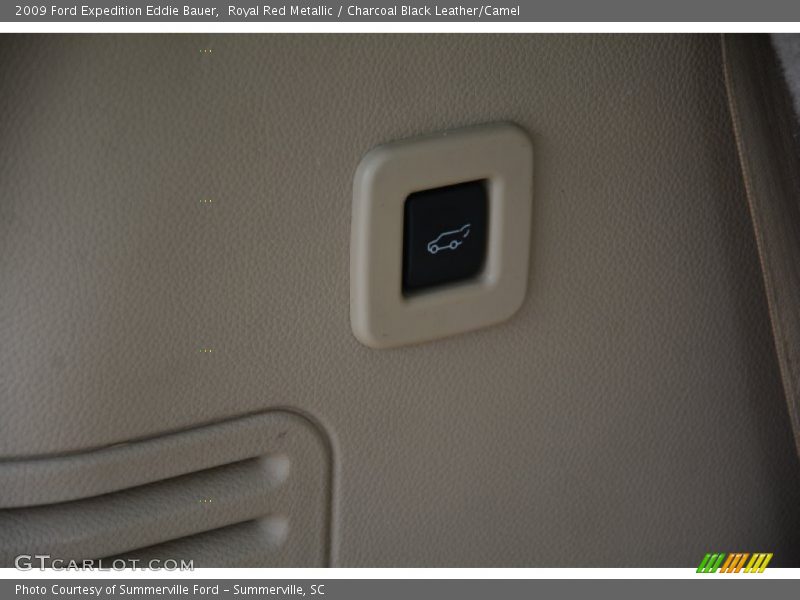 Royal Red Metallic / Charcoal Black Leather/Camel 2009 Ford Expedition Eddie Bauer