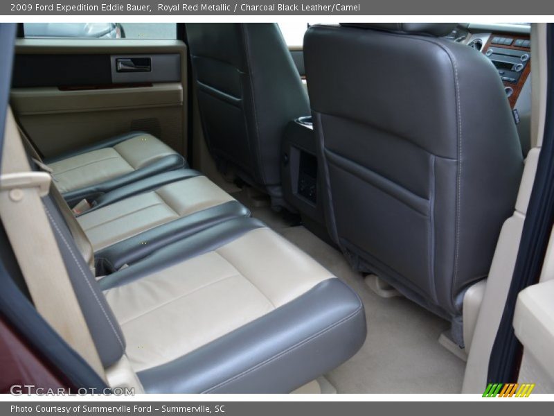 Royal Red Metallic / Charcoal Black Leather/Camel 2009 Ford Expedition Eddie Bauer
