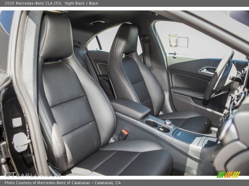 Night Black / Black 2015 Mercedes-Benz CLA 250