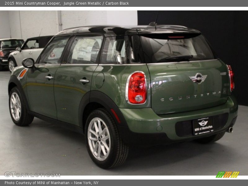 Jungle Green Metallic / Carbon Black 2015 Mini Countryman Cooper