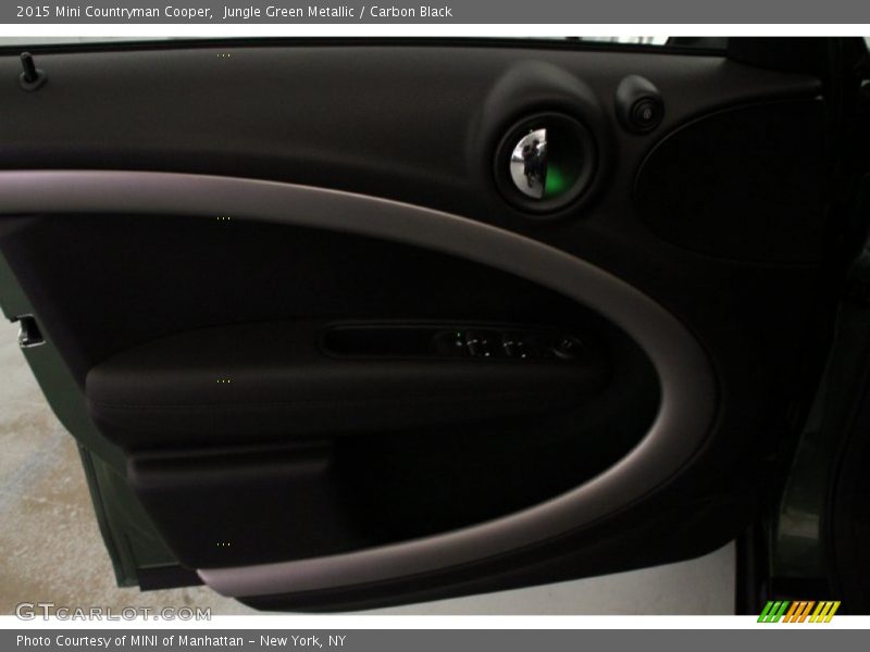 Jungle Green Metallic / Carbon Black 2015 Mini Countryman Cooper