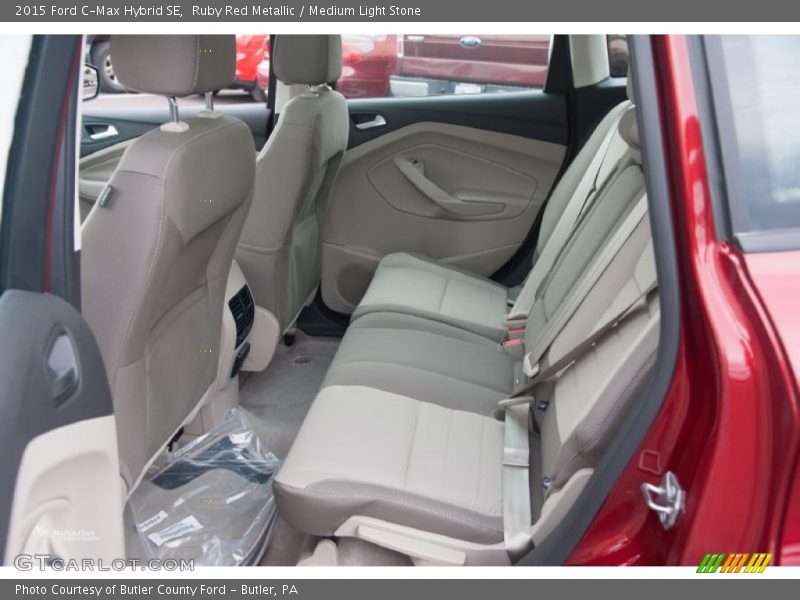 Ruby Red Metallic / Medium Light Stone 2015 Ford C-Max Hybrid SE