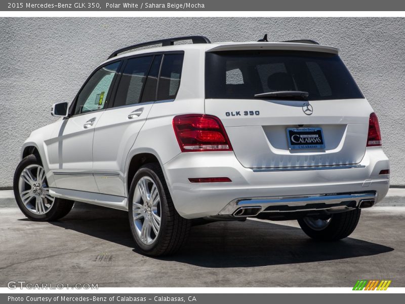 Polar White / Sahara Beige/Mocha 2015 Mercedes-Benz GLK 350