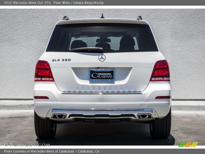 Polar White / Sahara Beige/Mocha 2015 Mercedes-Benz GLK 350