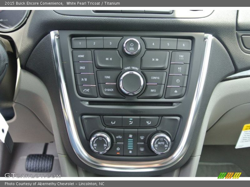 White Pearl Tricoat / Titanium 2015 Buick Encore Convenience