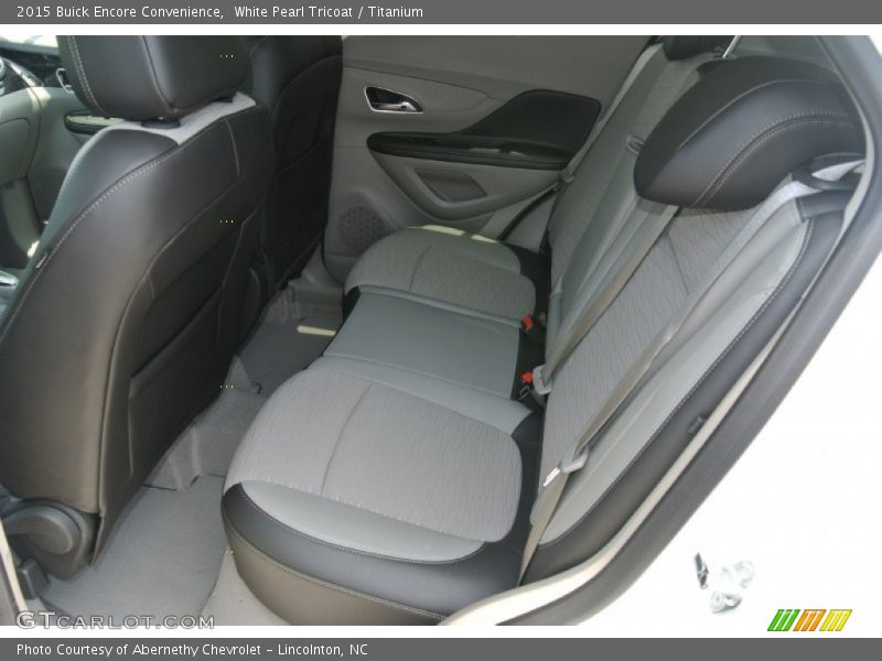 White Pearl Tricoat / Titanium 2015 Buick Encore Convenience