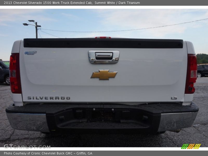 Summit White / Dark Titanium 2013 Chevrolet Silverado 1500 Work Truck Extended Cab