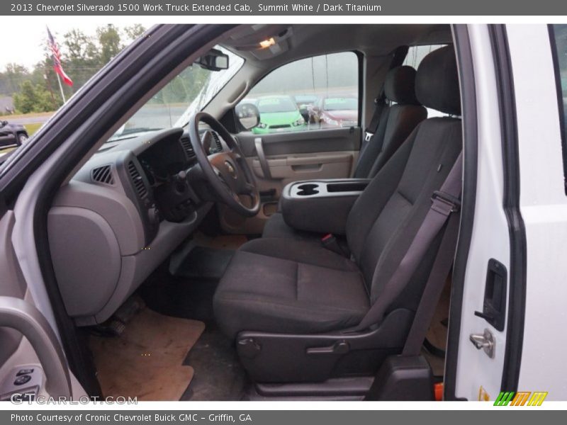  2013 Silverado 1500 Work Truck Extended Cab Dark Titanium Interior