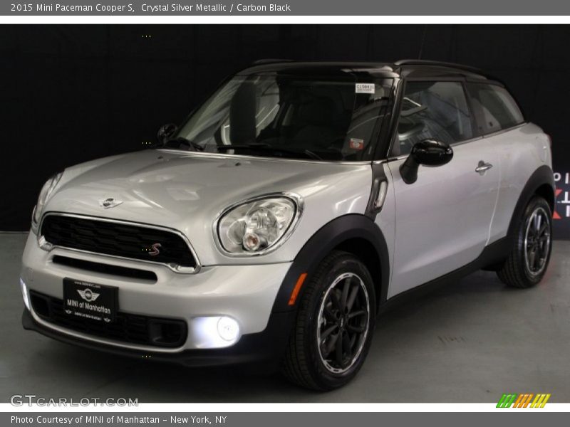 Crystal Silver Metallic / Carbon Black 2015 Mini Paceman Cooper S