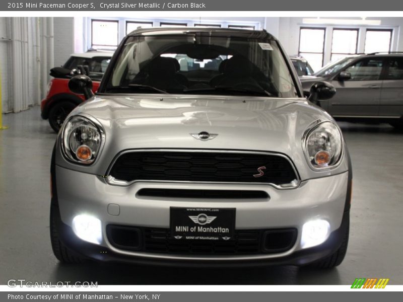 Crystal Silver Metallic / Carbon Black 2015 Mini Paceman Cooper S