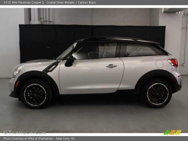  2015 Paceman Cooper S Crystal Silver Metallic