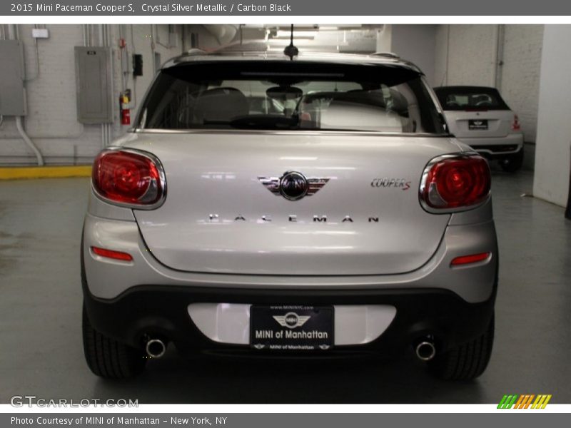 Crystal Silver Metallic / Carbon Black 2015 Mini Paceman Cooper S