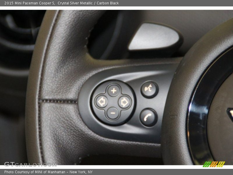 Crystal Silver Metallic / Carbon Black 2015 Mini Paceman Cooper S