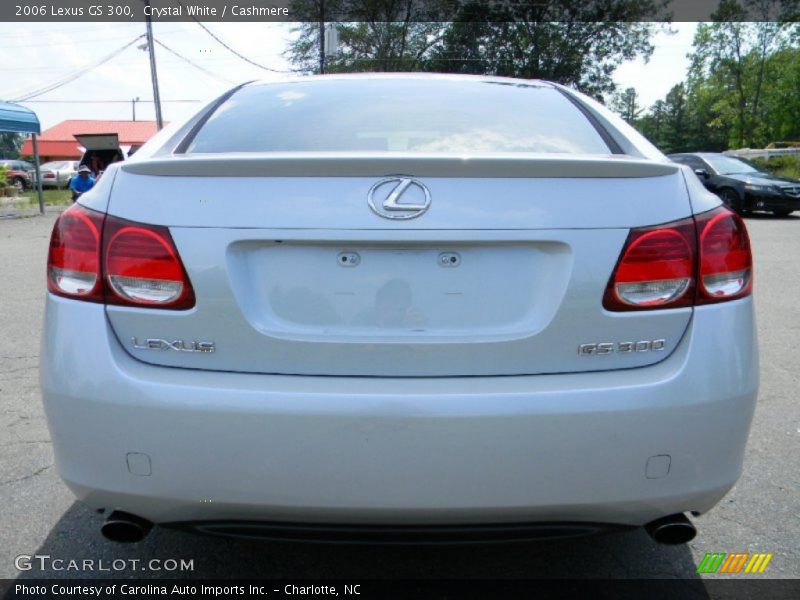 Crystal White / Cashmere 2006 Lexus GS 300