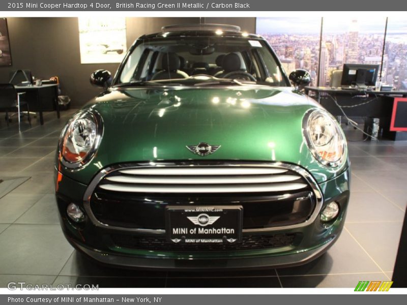 British Racing Green II Metallic / Carbon Black 2015 Mini Cooper Hardtop 4 Door