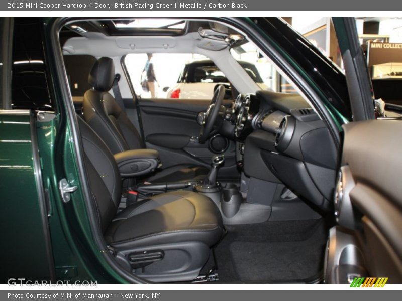 British Racing Green II Metallic / Carbon Black 2015 Mini Cooper Hardtop 4 Door