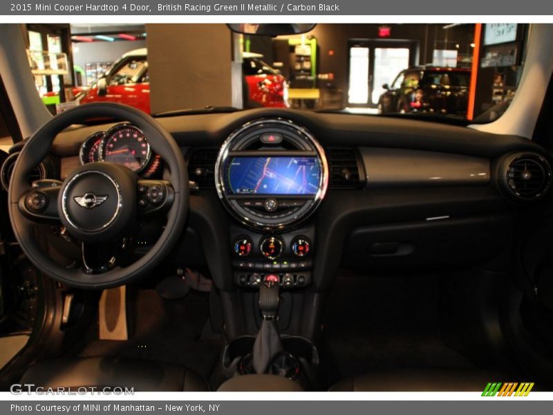 British Racing Green II Metallic / Carbon Black 2015 Mini Cooper Hardtop 4 Door