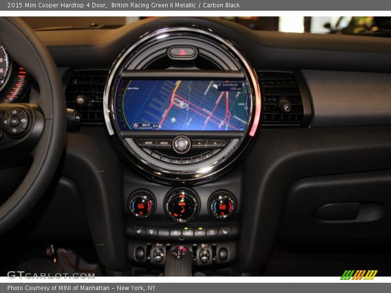 British Racing Green II Metallic / Carbon Black 2015 Mini Cooper Hardtop 4 Door