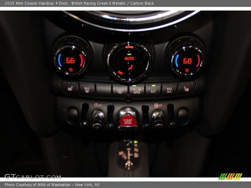 British Racing Green II Metallic / Carbon Black 2015 Mini Cooper Hardtop 4 Door