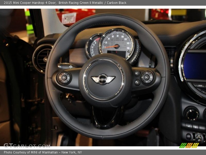 British Racing Green II Metallic / Carbon Black 2015 Mini Cooper Hardtop 4 Door