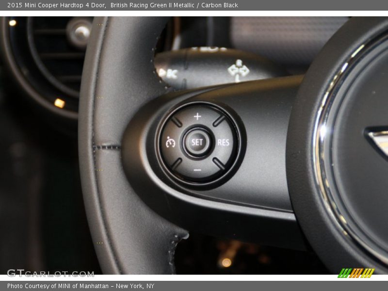 British Racing Green II Metallic / Carbon Black 2015 Mini Cooper Hardtop 4 Door