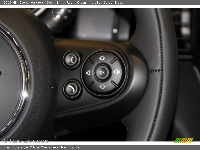 British Racing Green II Metallic / Carbon Black 2015 Mini Cooper Hardtop 4 Door
