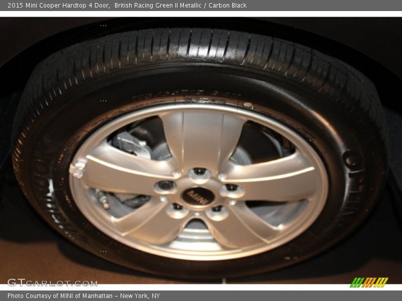 British Racing Green II Metallic / Carbon Black 2015 Mini Cooper Hardtop 4 Door