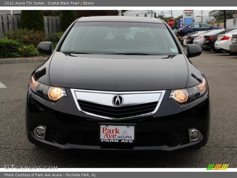 Crystal Black Pearl / Ebony 2012 Acura TSX Sedan