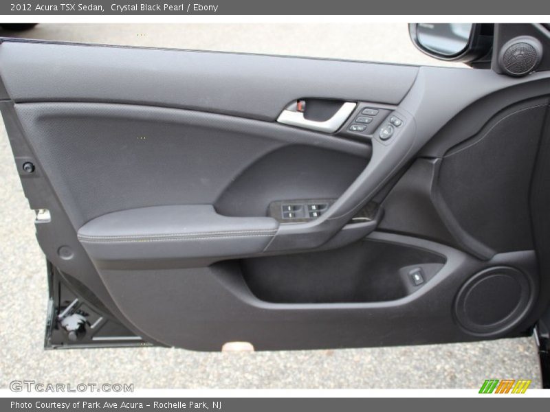 Crystal Black Pearl / Ebony 2012 Acura TSX Sedan