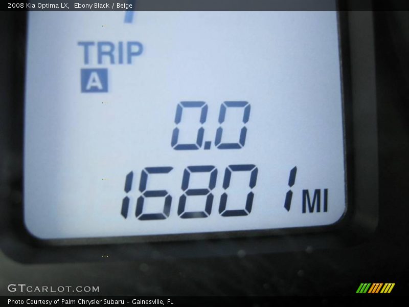 Ebony Black / Beige 2008 Kia Optima LX