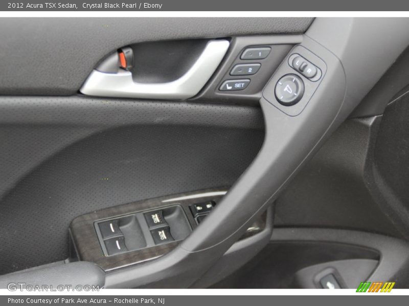Crystal Black Pearl / Ebony 2012 Acura TSX Sedan