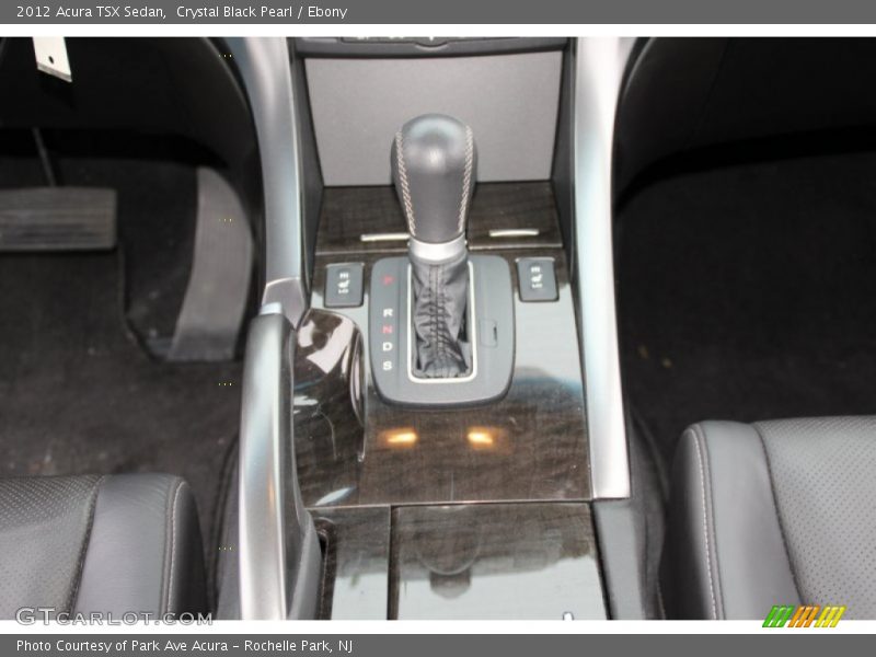 Crystal Black Pearl / Ebony 2012 Acura TSX Sedan
