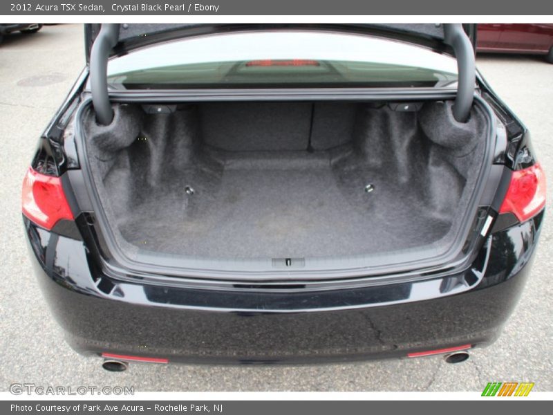 Crystal Black Pearl / Ebony 2012 Acura TSX Sedan