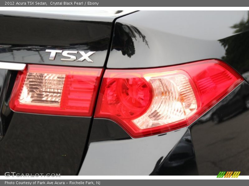 Crystal Black Pearl / Ebony 2012 Acura TSX Sedan
