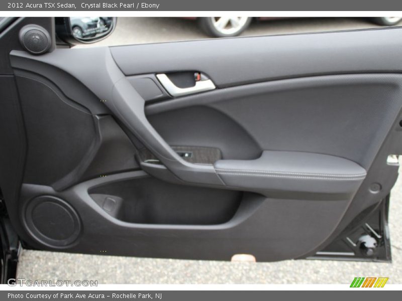 Crystal Black Pearl / Ebony 2012 Acura TSX Sedan