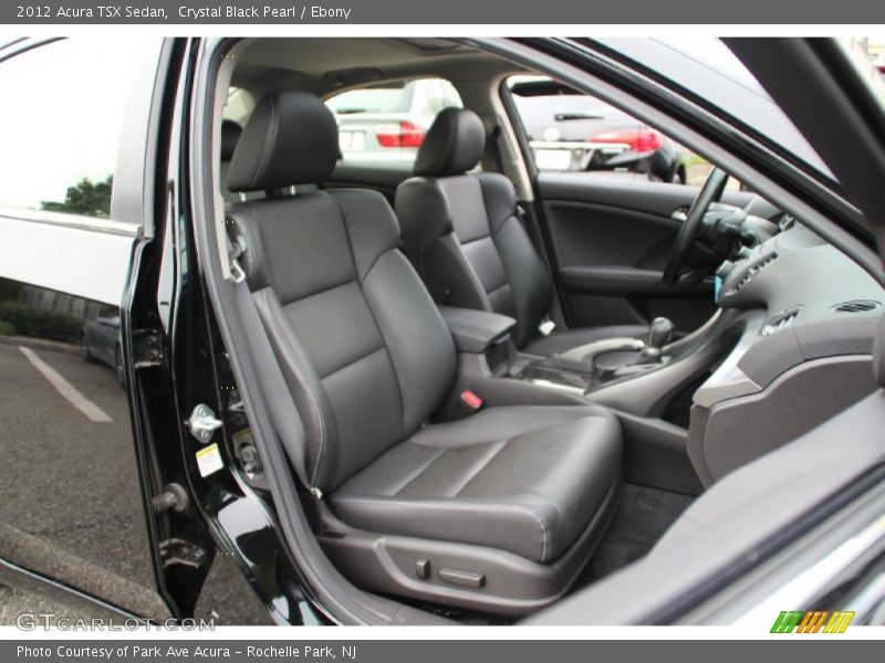 Crystal Black Pearl / Ebony 2012 Acura TSX Sedan