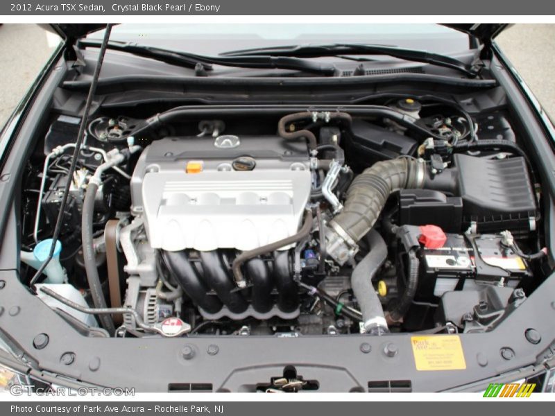Crystal Black Pearl / Ebony 2012 Acura TSX Sedan