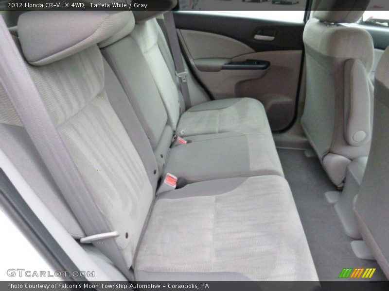 Taffeta White / Gray 2012 Honda CR-V LX 4WD