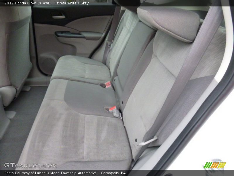 Taffeta White / Gray 2012 Honda CR-V LX 4WD