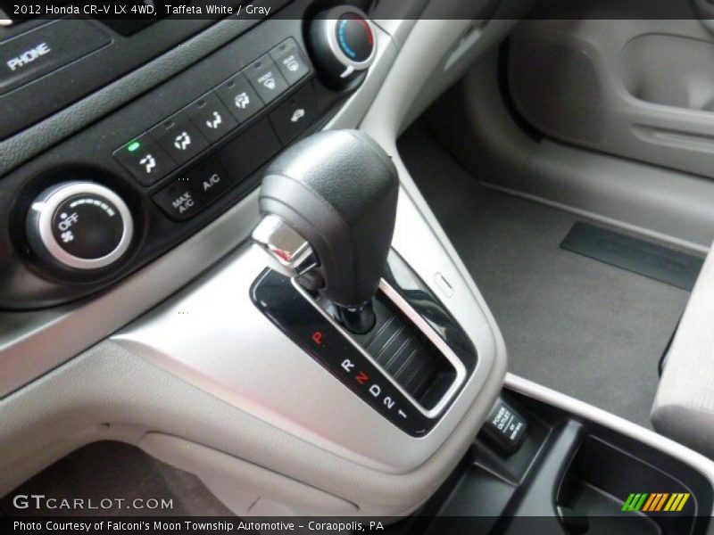 Taffeta White / Gray 2012 Honda CR-V LX 4WD